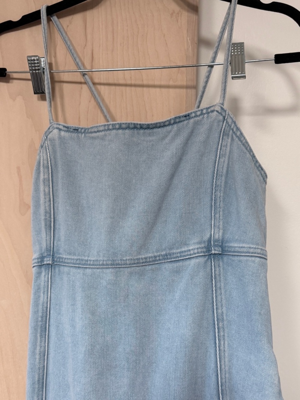 Treasure & Bond Blue Denim Midi Sundress - Picture 9 of 9